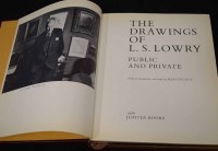 Lot 596 - The Drawings of L.S. Lowry, Mervyn Levy (Ed), Jupiter Books, 1976.