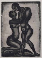 Lot 622 - G. Rouault, Nuptials, etching.