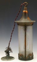 Lot 698 - Art nouveau lamp
