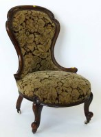 Lot 732 - Victorian nursing chair.