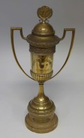 Lot 26 - Football trophy.