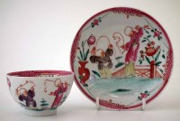 Lot 77 - Baddeley-Littler teabowl and saucer, circa