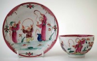 Lot 80 - Baddeley-Littler teabowl and saucer, circa
