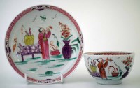 Lot 81 - Baddeley-Littler teabowl and saucer, circa