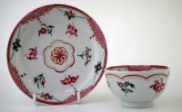Lot 82 - Baddeley-Littler teabowl and saucer, circa