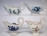 Lot 125 - Two Liverpool creamboats circa 1780, one by Seth