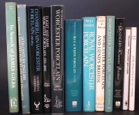 Lot 165 - Worcester Porcelain reference books, to include