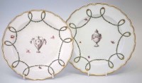 Lot 183 - Chelsea Gold Anchor plate and a Chelsea Derby