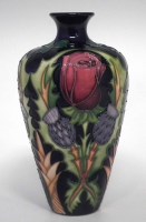 Lot 249 - Boxed Moorcroft vase.