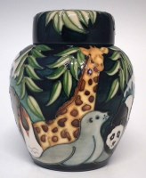 Lot 255 - Moorcroft Collectors Club ginger jar, decorated