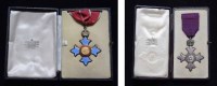 Lot 49 - A Garrard & Co. Ltd Military C.B.E. in original case, together with cased M.B.E. (Civil) (2).