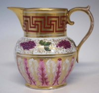 Lot 107 - Coalport monogrammed jug.