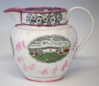 Lot 114 - Sunderland lustre jug.
