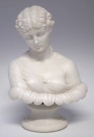 Lot 132 - Parian bust of Clytie.