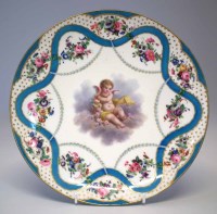 Lot 144 - Sevres plate.
