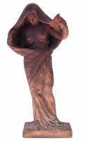 Lot 146 - Terracotta figure of nature.