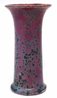 Lot 167 - Ruskin high fired vase.