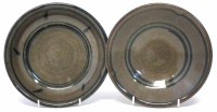 Lot 198 - Two Michael Cardew Vume Pottery Volta dishes
