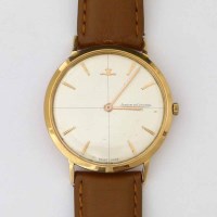 Lot 371 - Jaeger-LeCoultre 18ct gold (750) gentleman's