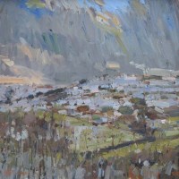 Lot 416 - Don McKinlay, Hareholme, oil.