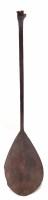 Lot 38 - Polynesian paddle.