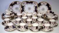Lot 83 - Coalport batwing tea ware.