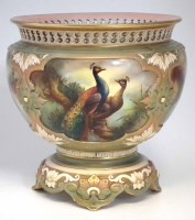 Lot 86 - Royal Worcester jardiniere.