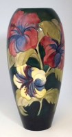 Lot 106 - Moorcroft tall vase.