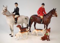 Lot 119 - Beswick six piece hunt set.