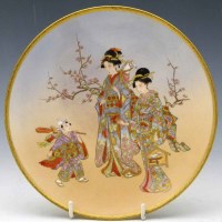 Lot 143 - Satsuma dish by Kushida