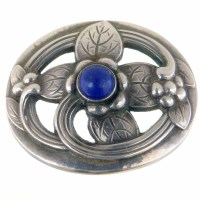 Lot 234 - Georg Jensen brooch.
