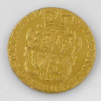 Lot 240 - Gold guinea, 1785.