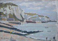 Lot 307 - Harry Rutherford, Hastings, oil.
