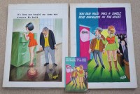 Lot 355 - A.J. Williams, Illustrations, saucy postcard (3).