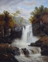 Lot 377 - William Mellor, River scene, oil on canvas.