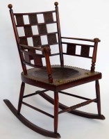 Lot 429 - Arts & Crafts rocking chair.
