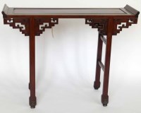 Lot 434 - Opium table.