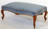 Lot 442 - Victorian stool.