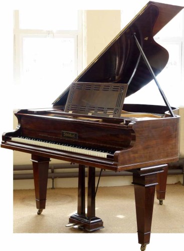 444 - Rosewood Steinharf grand piano.