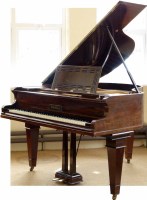Lot 444 - Rosewood Steinharf grand piano.