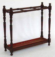Lot 477 - Oak stick stand.