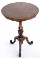 Lot 484 - Victorian wine table.