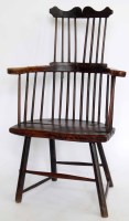 Lot 503 - Thames Valley stick back chair.