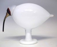 Lot 56 - Oiva Toikka boxed bird White Ibis.