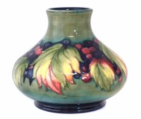 Lot 98 - Moorcroft autumn leaves large vase.