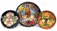 Lot 115 - Moorcroft Centennial plate, designed by Rachel