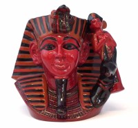 Lot 126 - Royal Doulton flambe Pharaoh D7628.