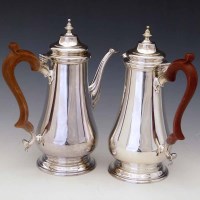 Lot 166 - Two jugs coffee and milk.