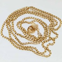 Lot 192 - 9ct heart pendant on chain