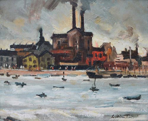 Lot 284 - William Turner, Poole Harbour, oil.